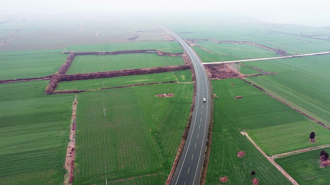 岐山縣棗林鎮(zhèn)至鳳翔縣虢王鎮(zhèn)段公路改建工程